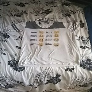 Emoji battery shirt
